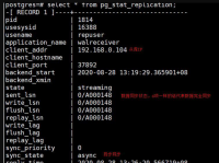 PostgreSQL教程(12)基于流复制的主从集群